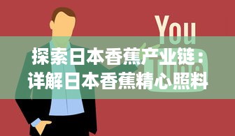 探索日本香蕉产业链：详解日本香蕉精心照料与质量控制的全过程视频