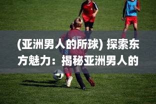 (亚洲男人的所球) 探索东方魅力：揭秘亚洲男人的乐活天堂和他们独特的生活方式