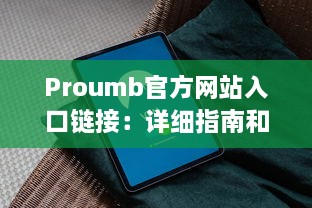 Proumb官方网站入口链接：详细指南和步骤，如何快速安全访问Proumb的在线服务和资源