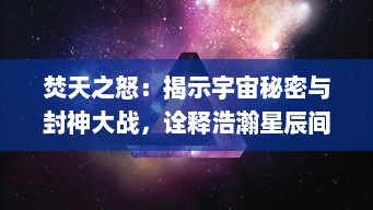 焚天之怒：揭示宇宙秘密与封神大战，诠释浩瀚星辰间的荣耀与背叛