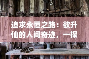 追求永恒之路：欲升仙的人间奇迹，一探修行者追求长生不老的秘密