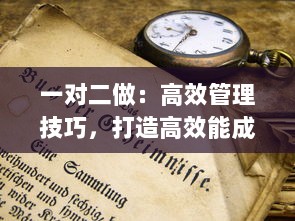 一对二做：高效管理技巧，打造高效能成绩提升的双核驱动学习模式 v7.4.3下载